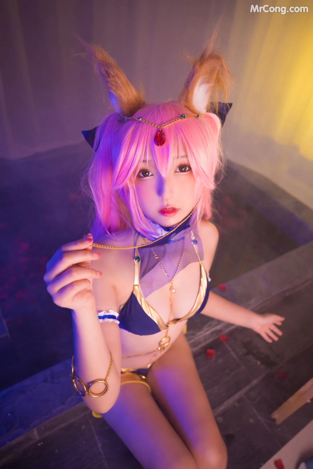 Coser@神楽坂真冬 Vol.021: 玉藻前舞娘 Mysterious Love (150 photos)