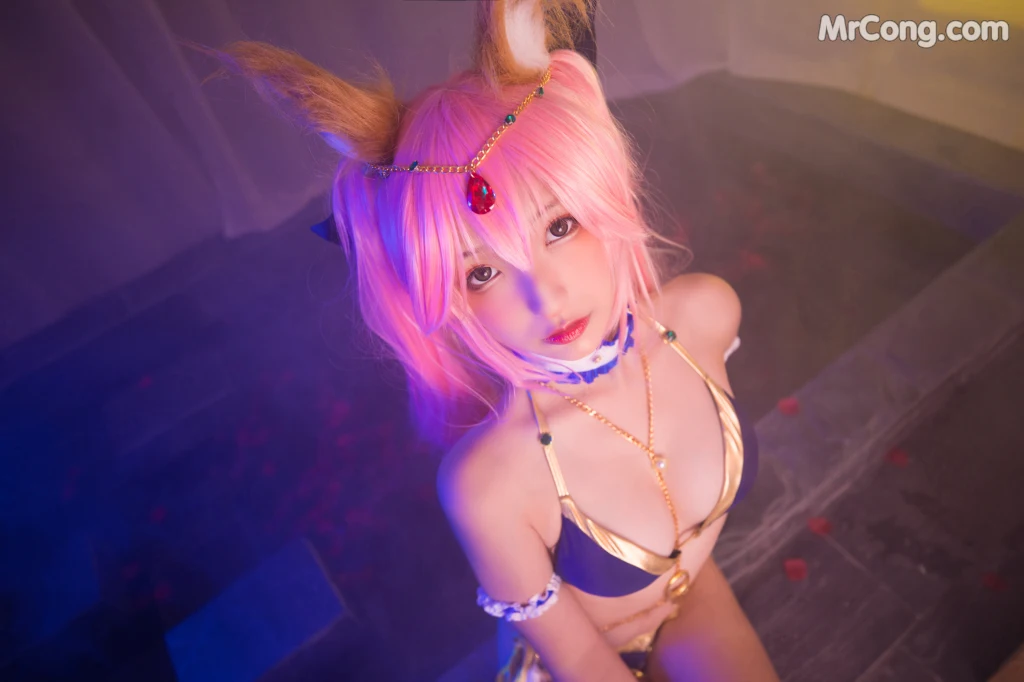 Coser@神楽坂真冬 Vol.021: 玉藻前舞娘 Mysterious Love (150 photos)