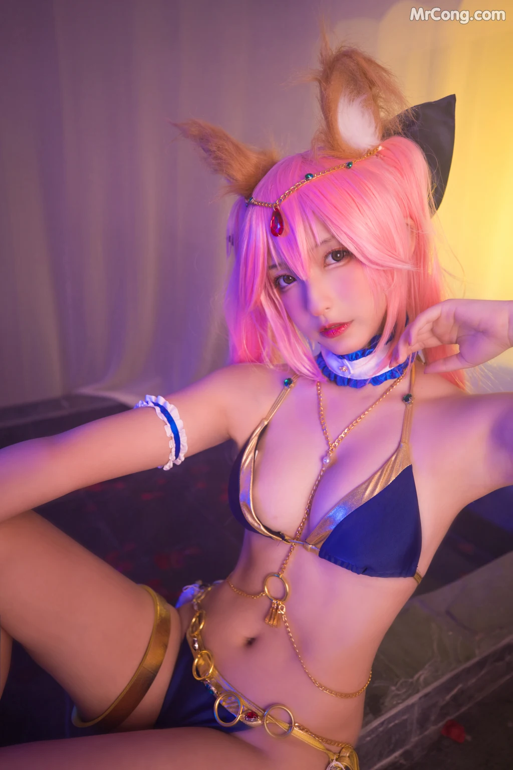 Coser@神楽坂真冬 Vol.021: 玉藻前舞娘 Mysterious Love (150 photos) – Page 2