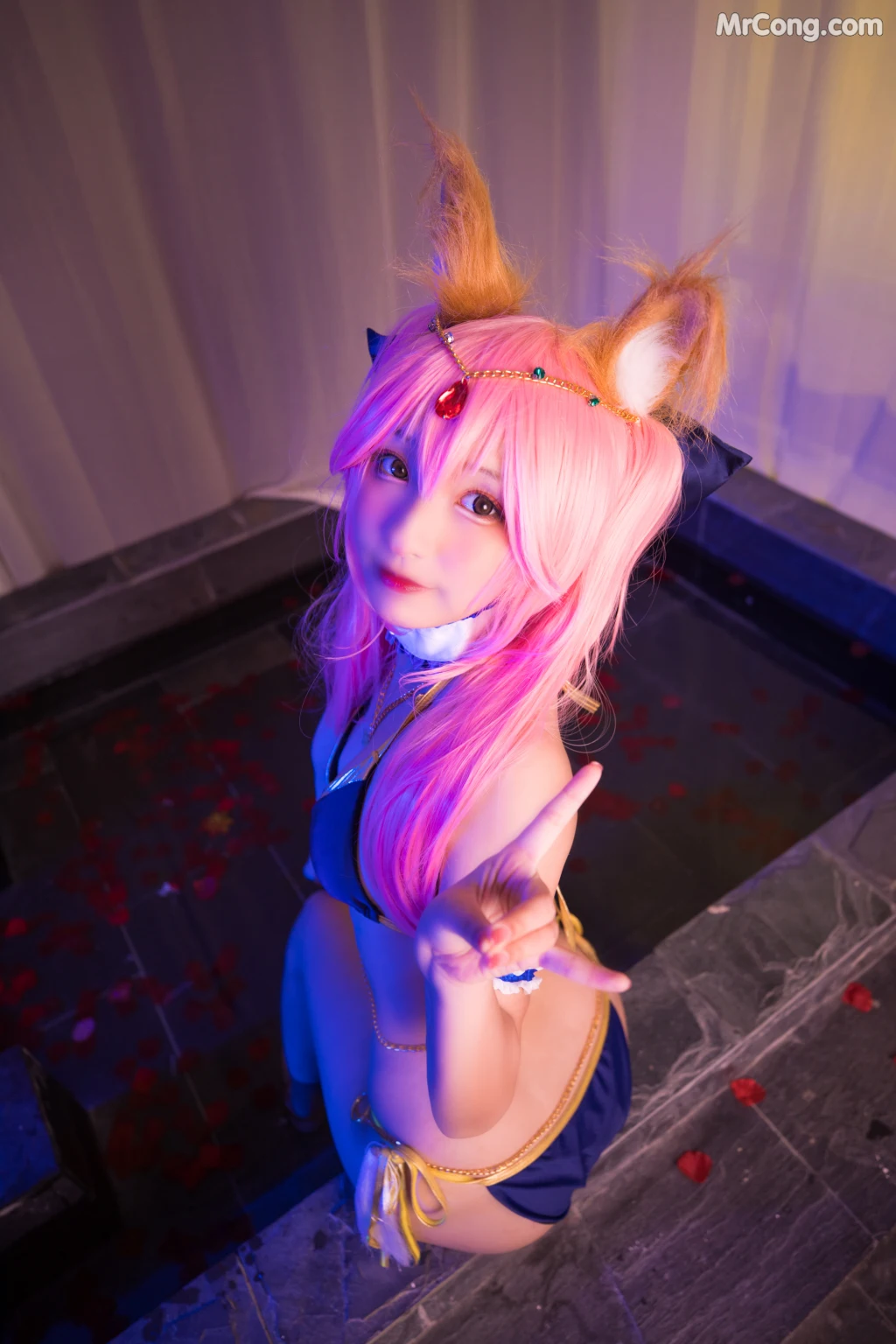 Coser@神楽坂真冬 Vol.021: 玉藻前舞娘 Mysterious Love (150 photos) – Page 6