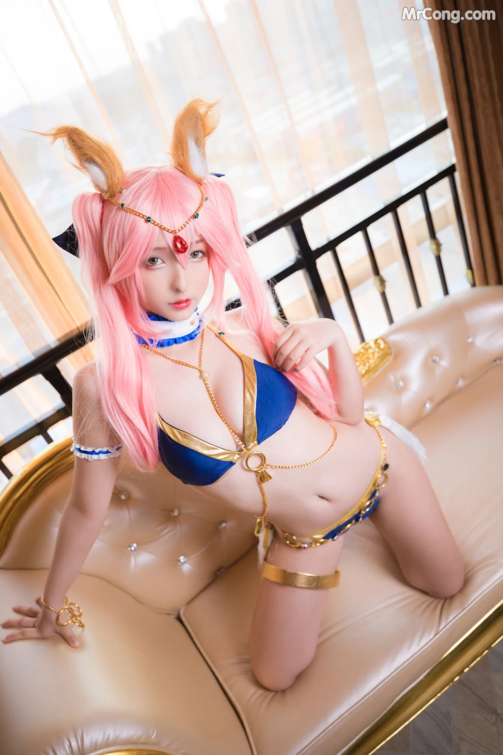 Coser@神楽坂真冬 Vol.021: 玉藻前舞娘 Mysterious Love (150 photos) – Page 12