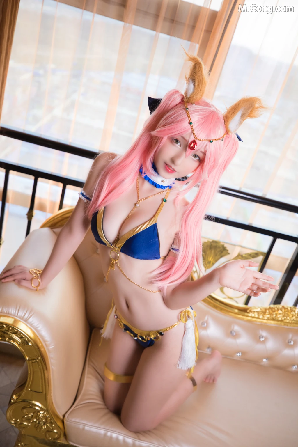 Coser@神楽坂真冬 Vol.021: 玉藻前舞娘 Mysterious Love (150 photos) – Page 12