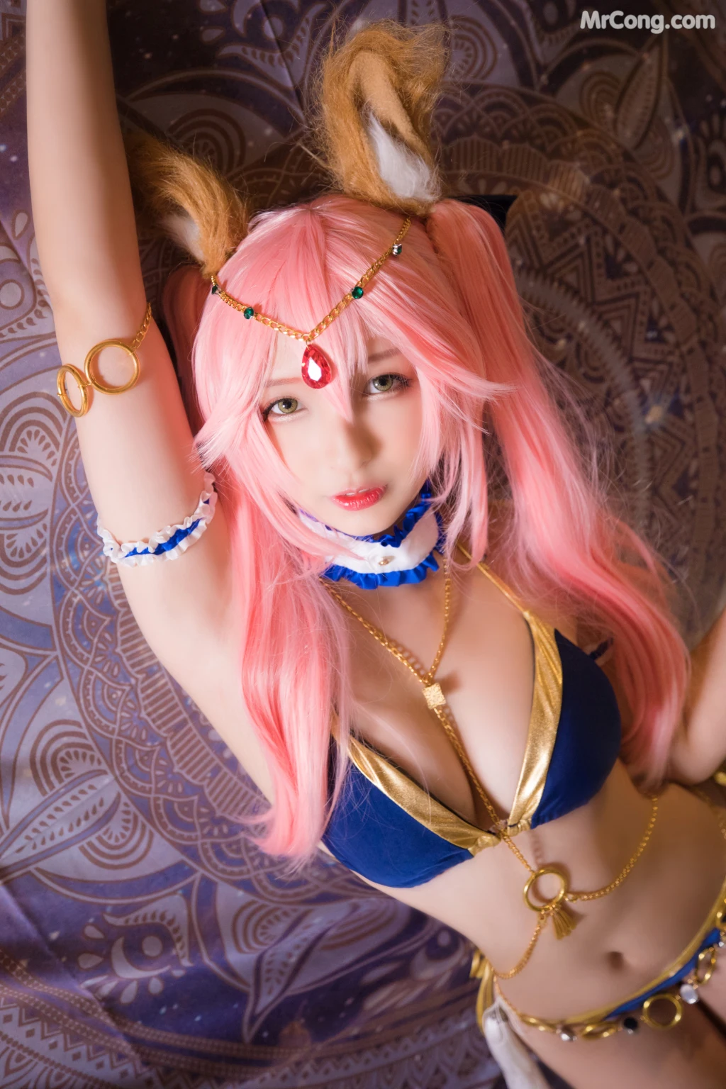 Coser@神楽坂真冬 Vol.021: 玉藻前舞娘 Mysterious Love (150 photos) – Page 14