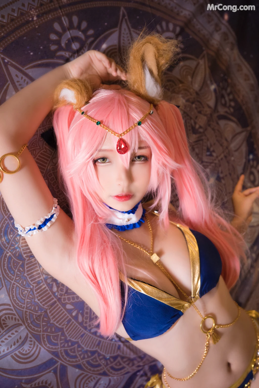 Coser@神楽坂真冬 Vol.021: 玉藻前舞娘 Mysterious Love (150 photos) – Page 14