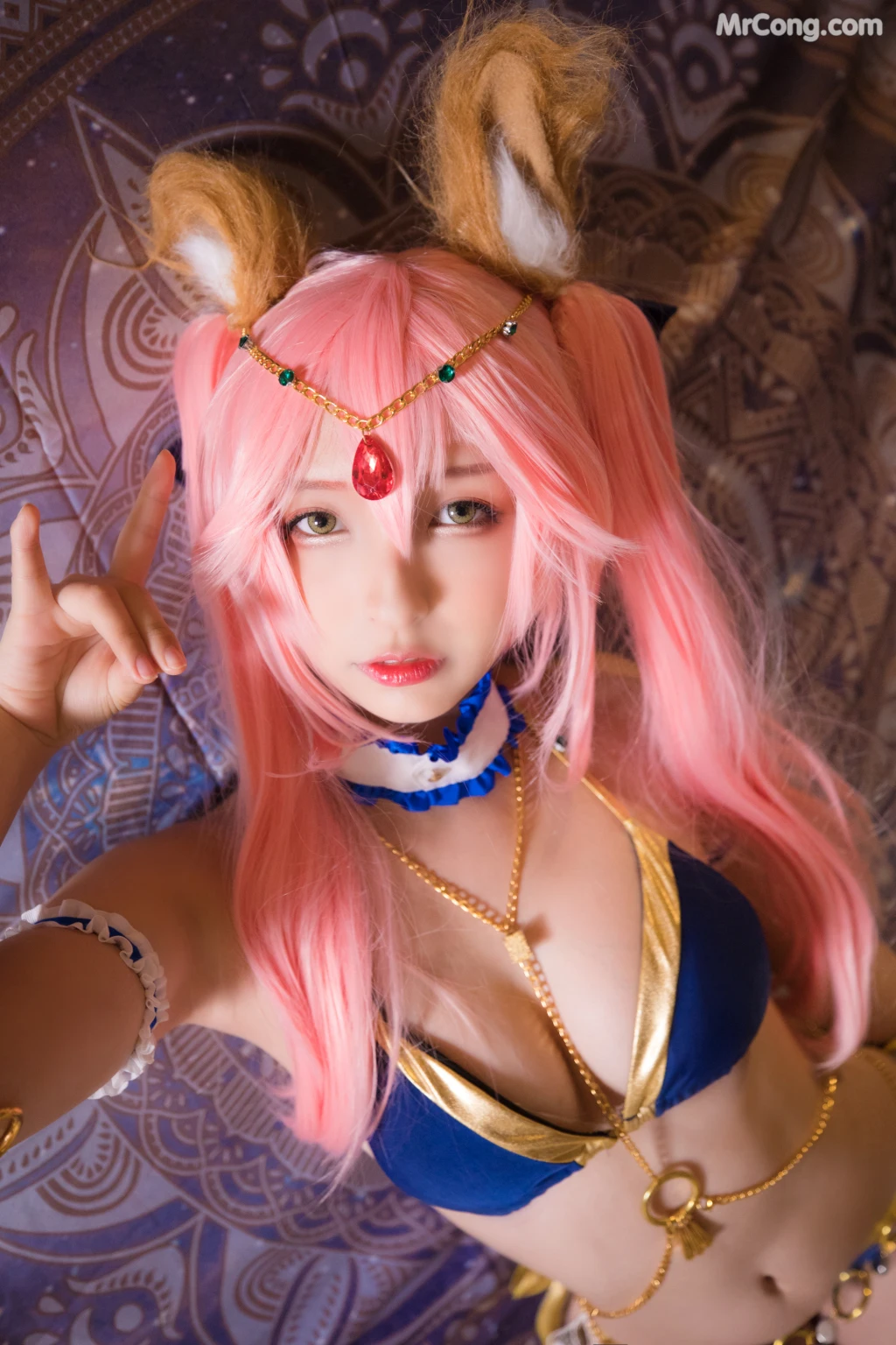 Coser@神楽坂真冬 Vol.021: 玉藻前舞娘 Mysterious Love (150 photos) – Page 15