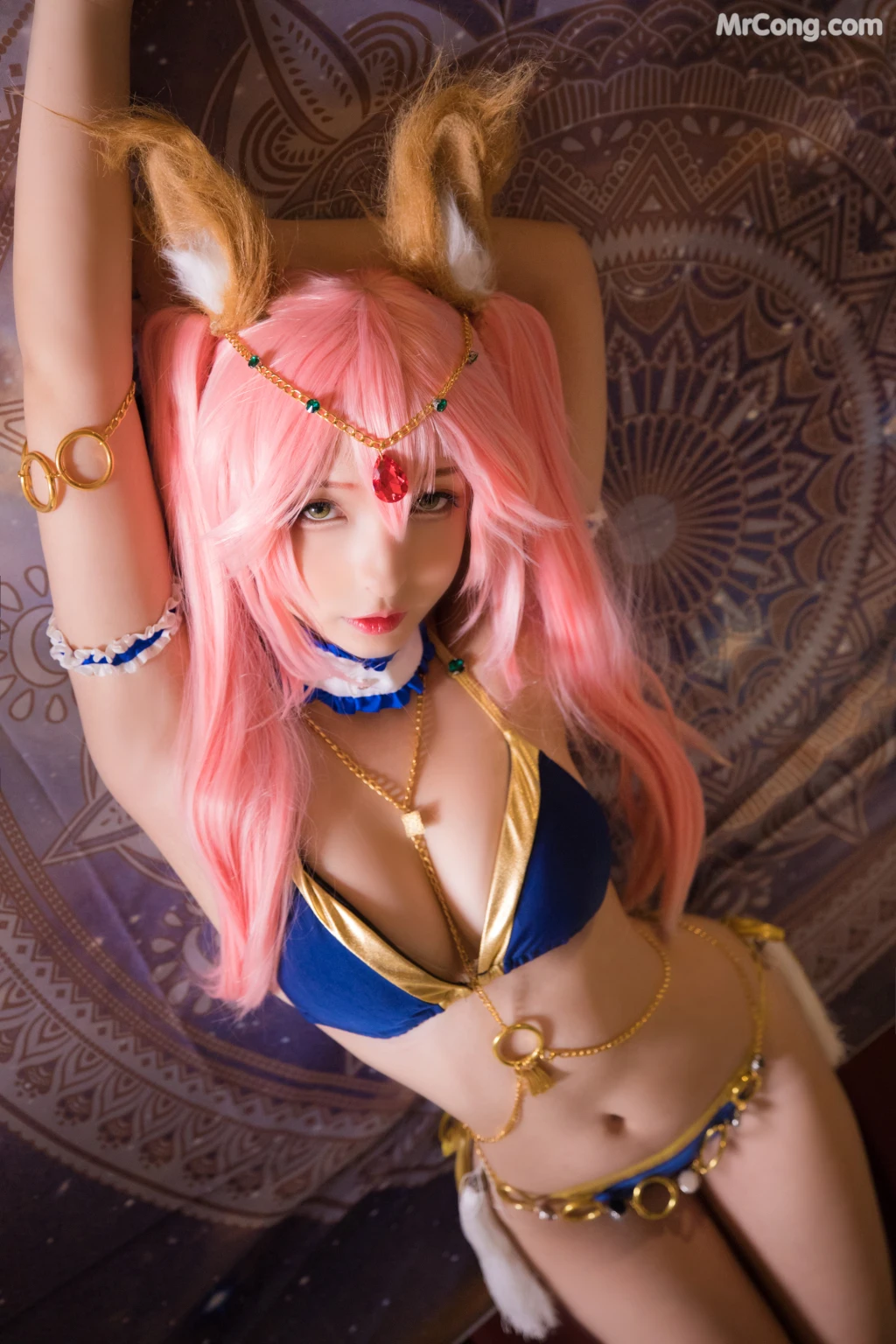 Coser@神楽坂真冬 Vol.021: 玉藻前舞娘 Mysterious Love (150 photos) – Page 15
