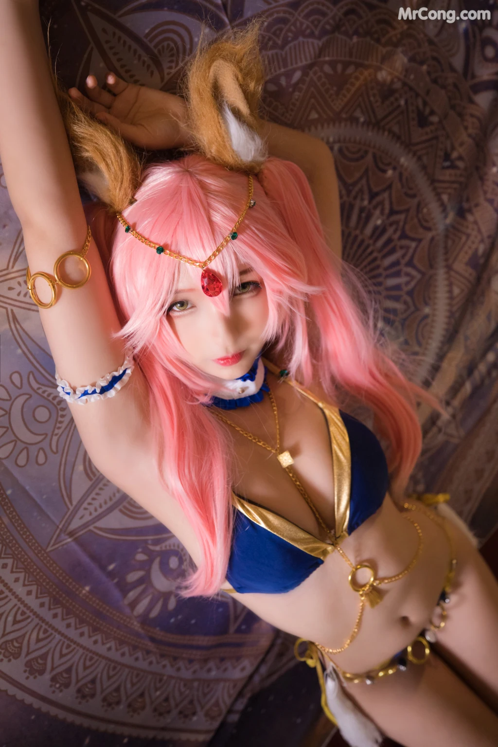 Coser@神楽坂真冬 Vol.021: 玉藻前舞娘 Mysterious Love (150 photos) – Page 15