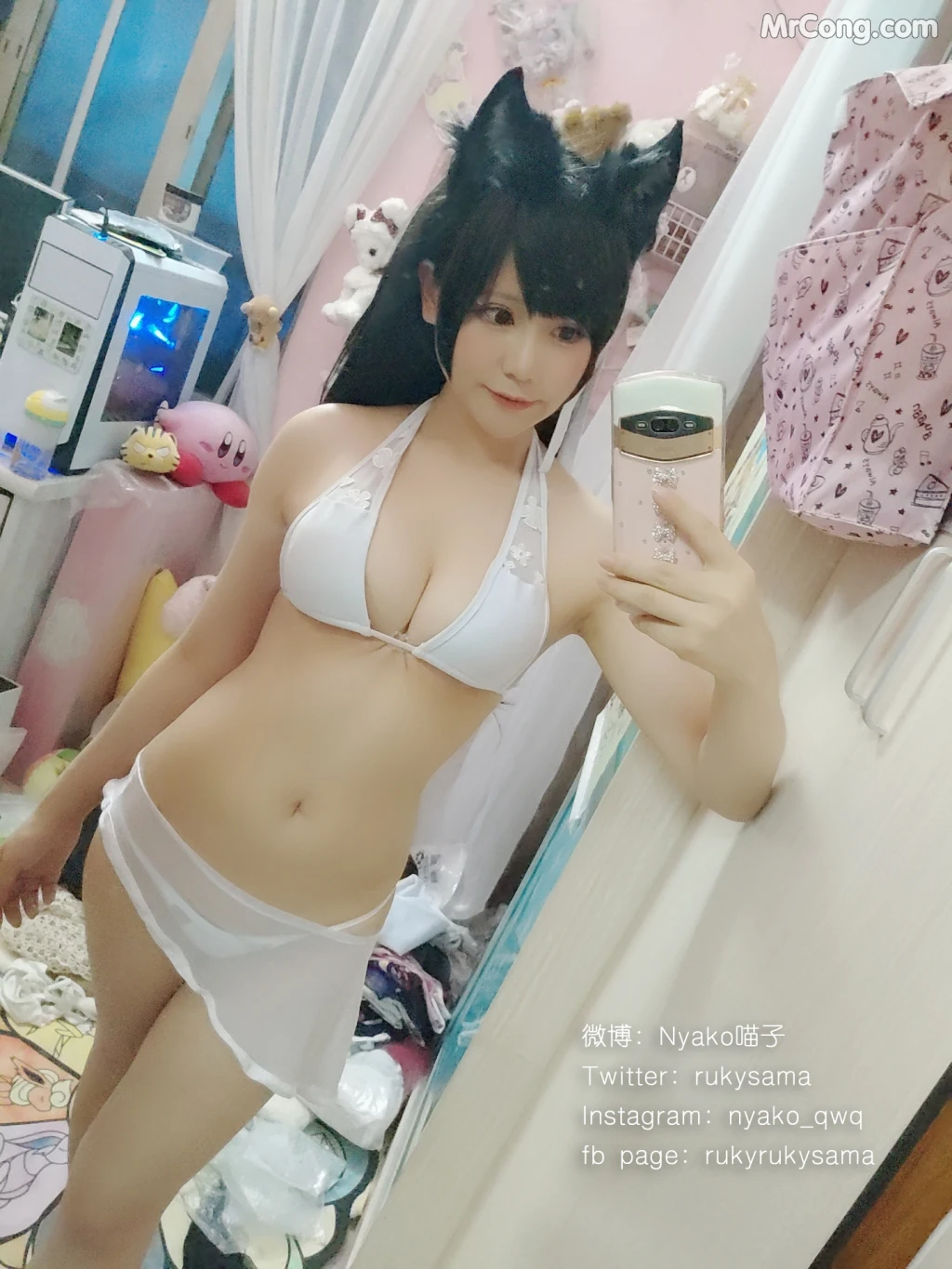 Coser@Nyako喵子: 自撮り② (198 photos + 7 videos)
