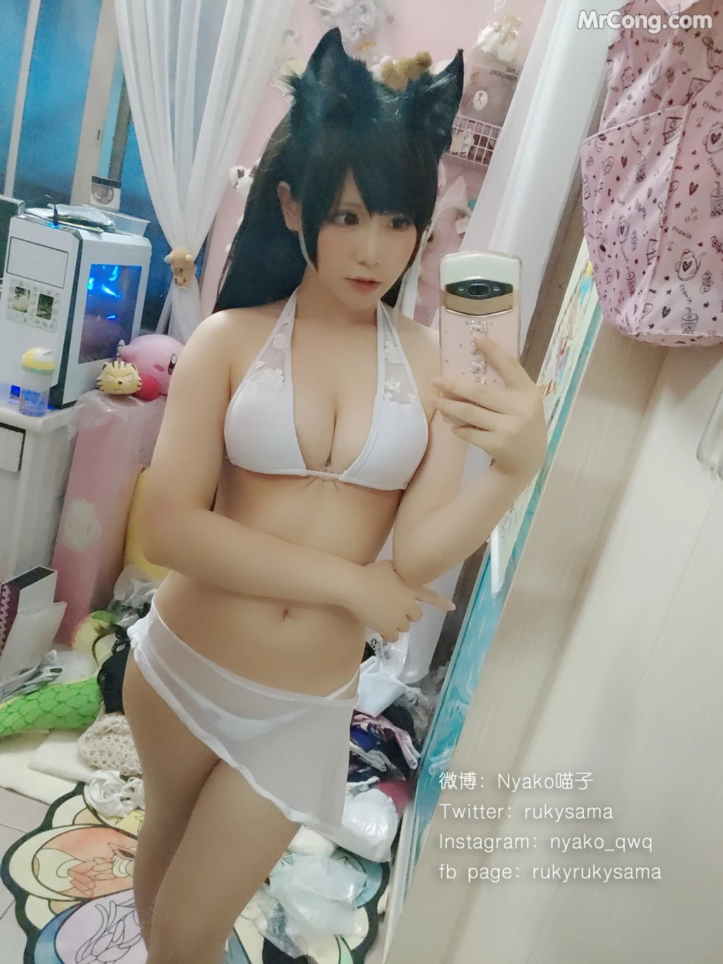 Coser@Nyako喵子: 自撮り② (198 photos + 7 videos)