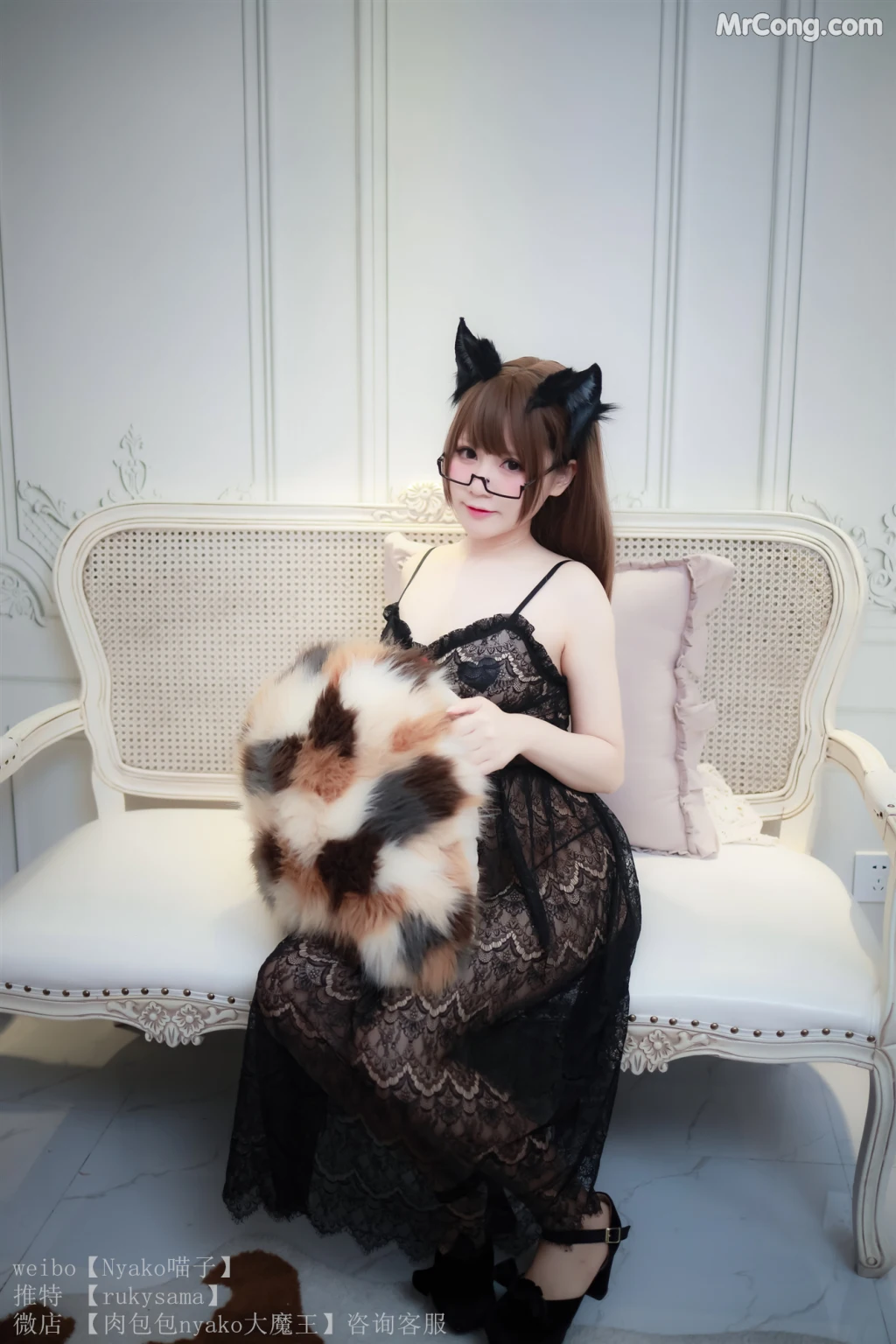 Coser@Nyako喵子: 隣のお姉さんの夜誘い (123 photos + 4 videos) – Page 10