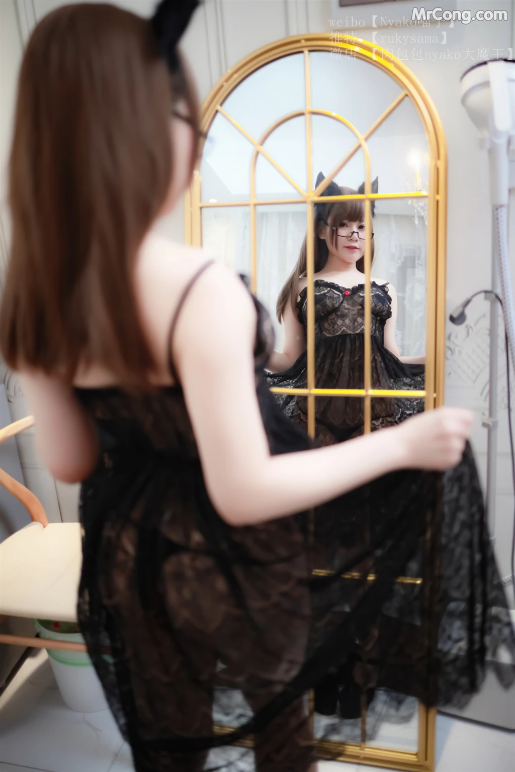 Coser@Nyako喵子: 隣のお姉さんの夜誘い (123 photos + 4 videos) – Page 11