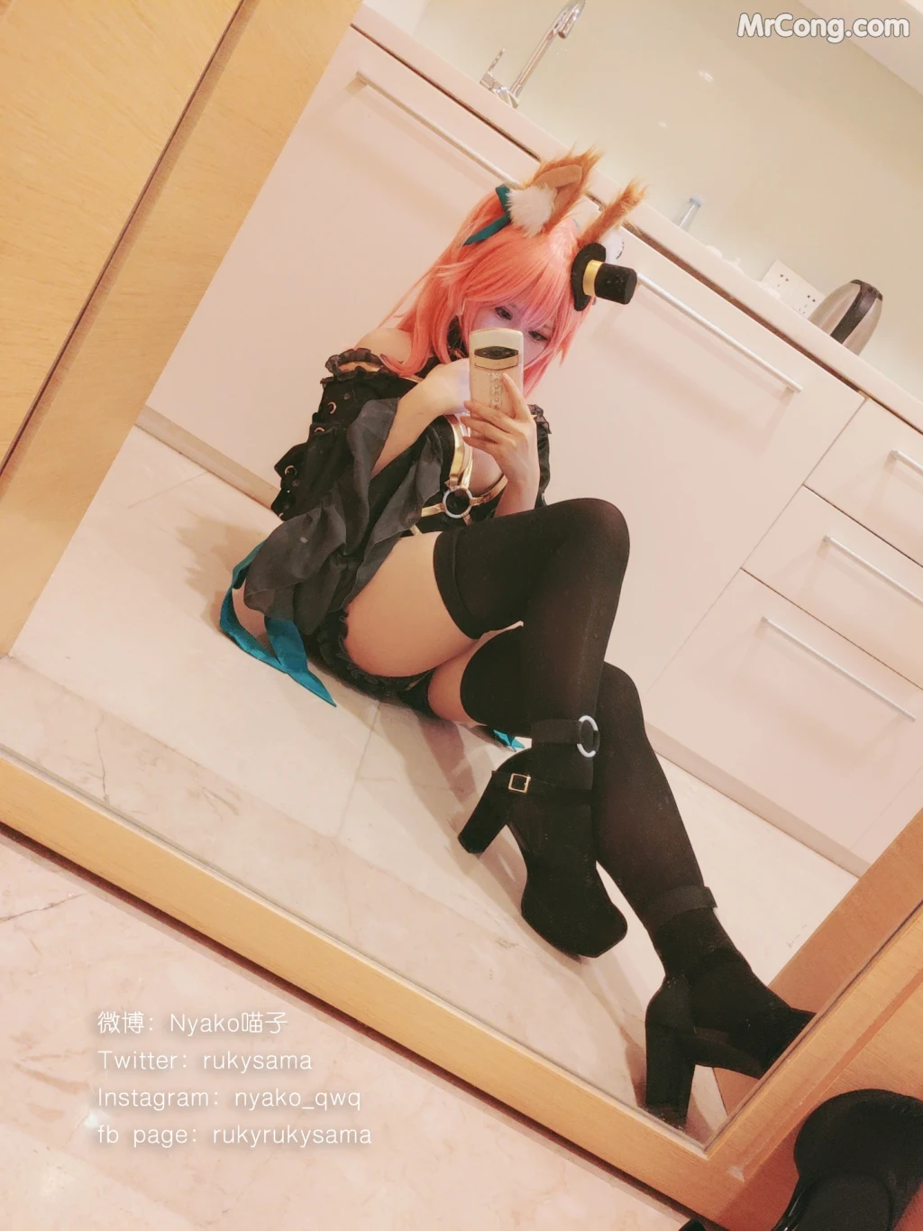 Coser@Nyako喵子: 自撮り② (198 photos + 7 videos) – Page 16