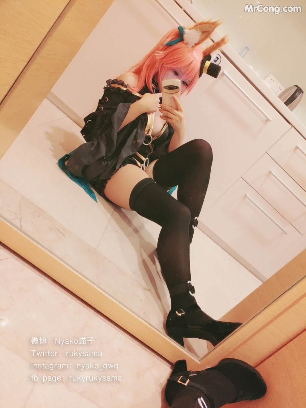 Coser@Nyako喵子: 自撮り② (198 photos + 7 videos) – Page 17