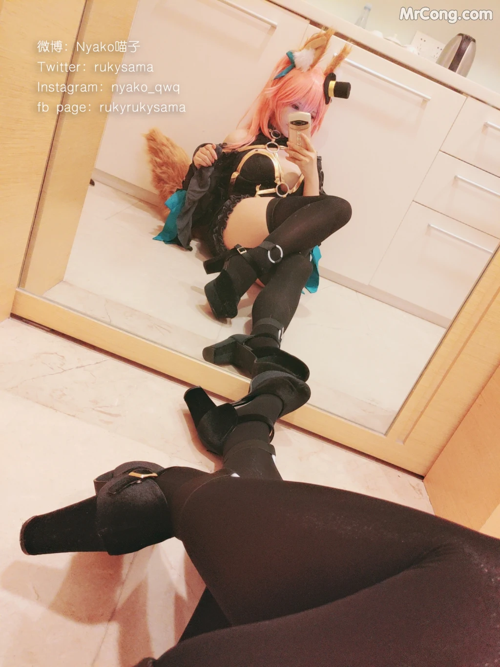 Coser@Nyako喵子: 自撮り② (198 photos + 7 videos) – Page 17