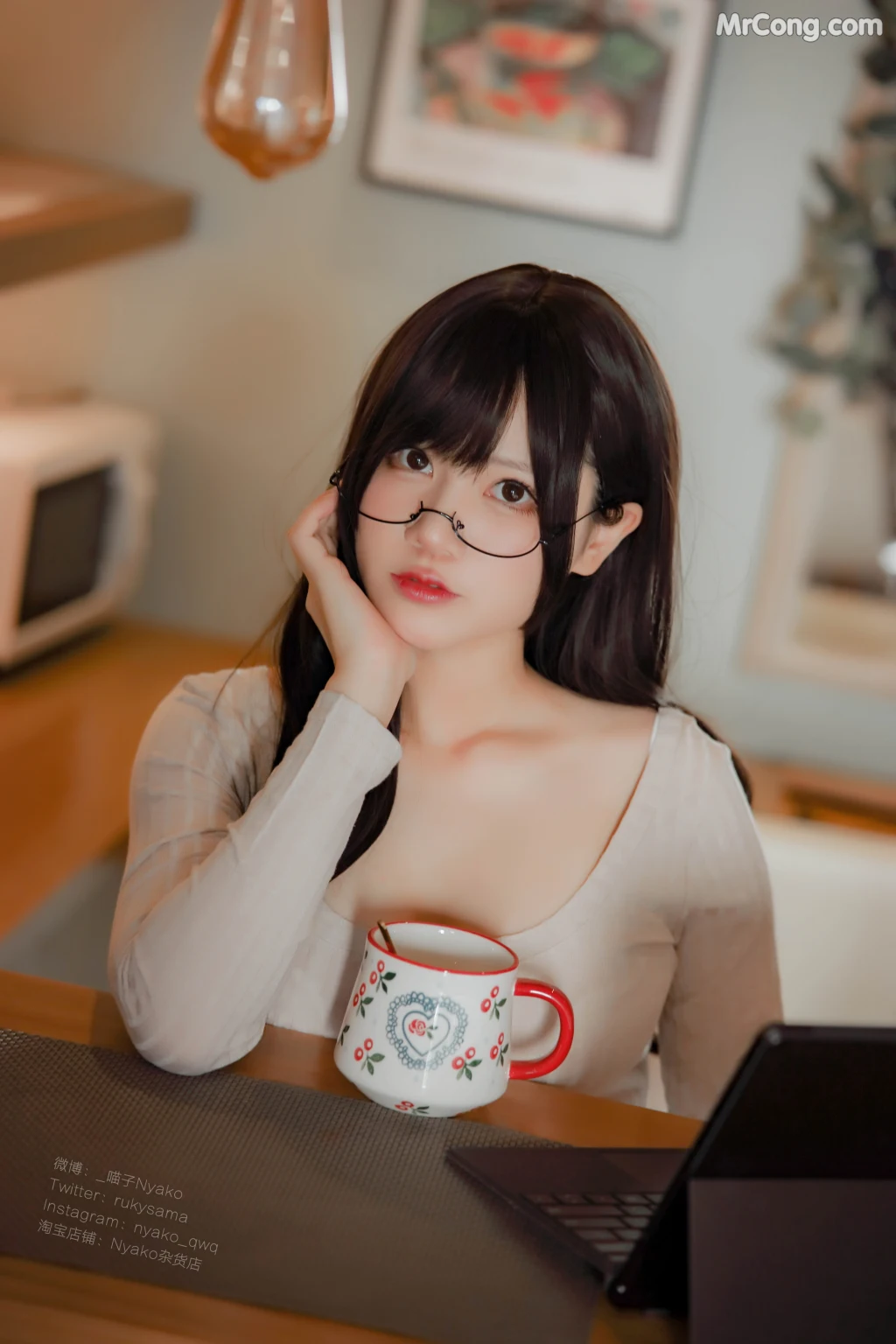 Coser@Nyako喵子: 人妻本 (87 photos + 1 video) – Page 4