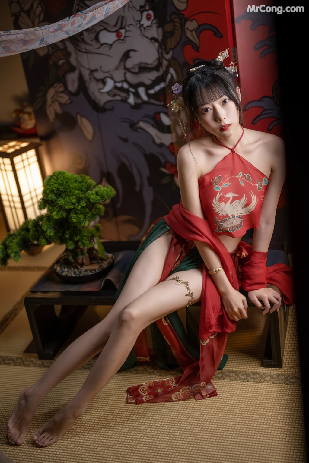 Coser@香草喵露露 No.033: 2022春节贺图 (61 photos)