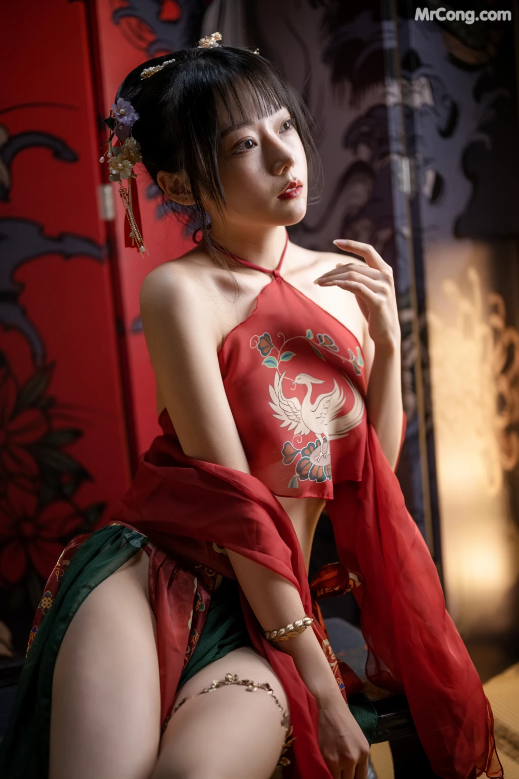 Coser@香草喵露露 No.033: 2022春节贺图 (61 photos)