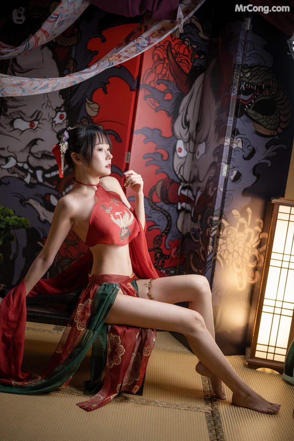 Coser@香草喵露露 No.033: 2022春节贺图 (61 photos)