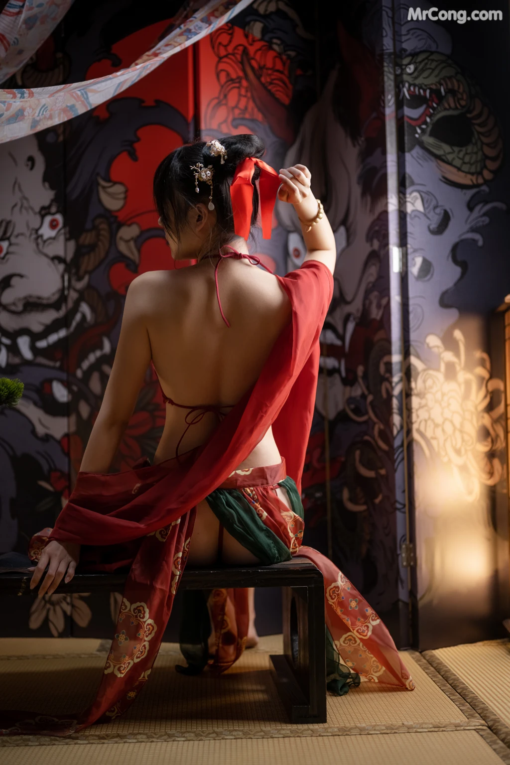 Coser@香草喵露露 No.033: 2022春节贺图 (61 photos)