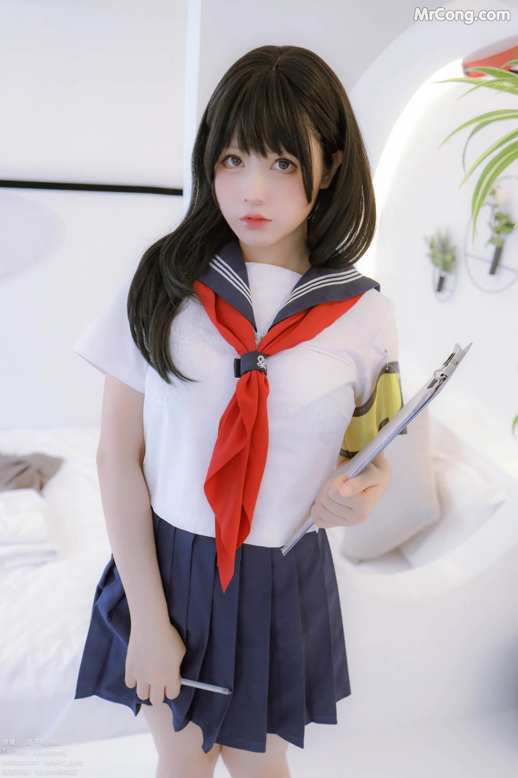 Coser@Nyako喵子: 风纪委员 (85 photos + 1 video) – Page 2