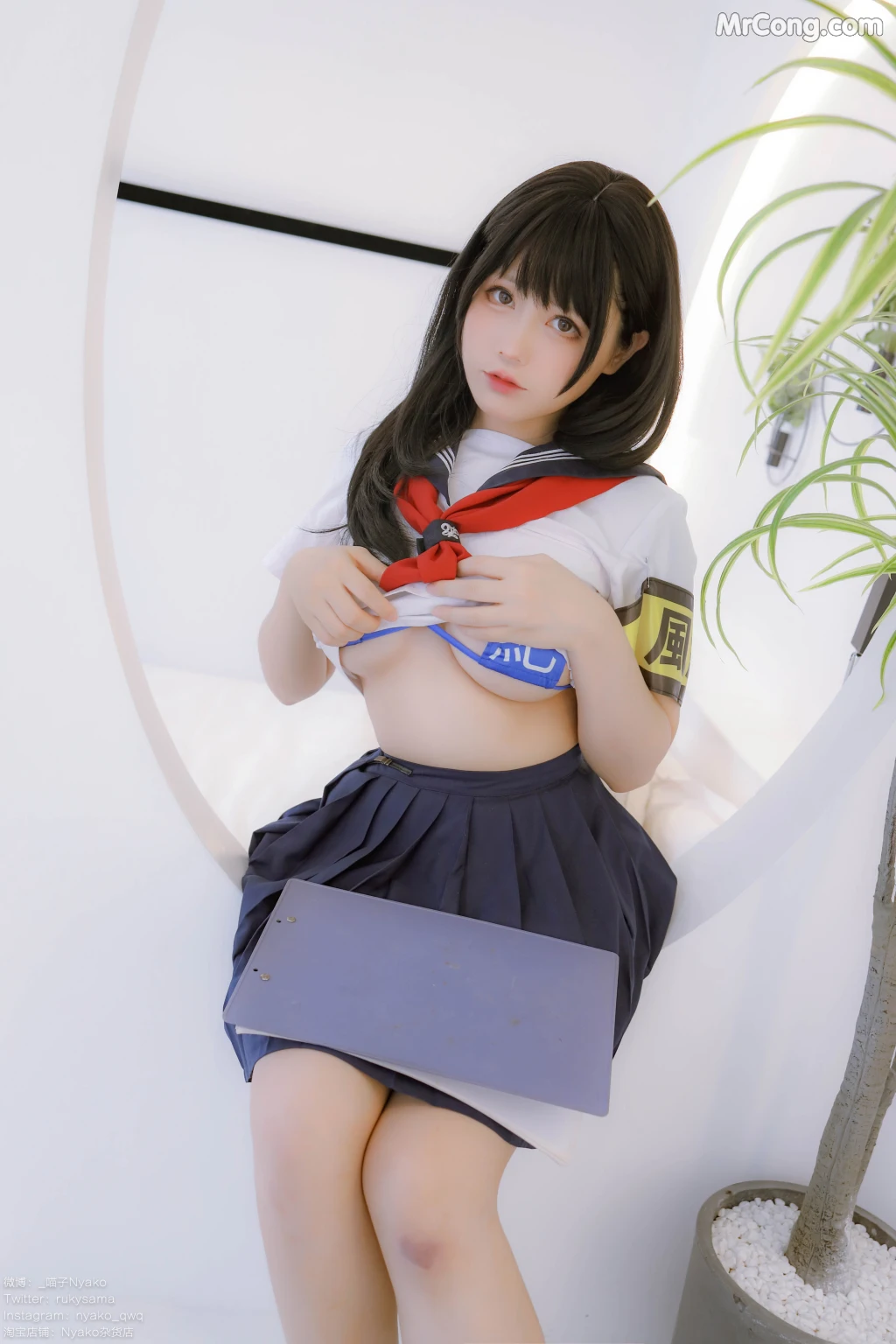Coser@Nyako喵子: 风纪委员 (85 photos + 1 video) – Page 2