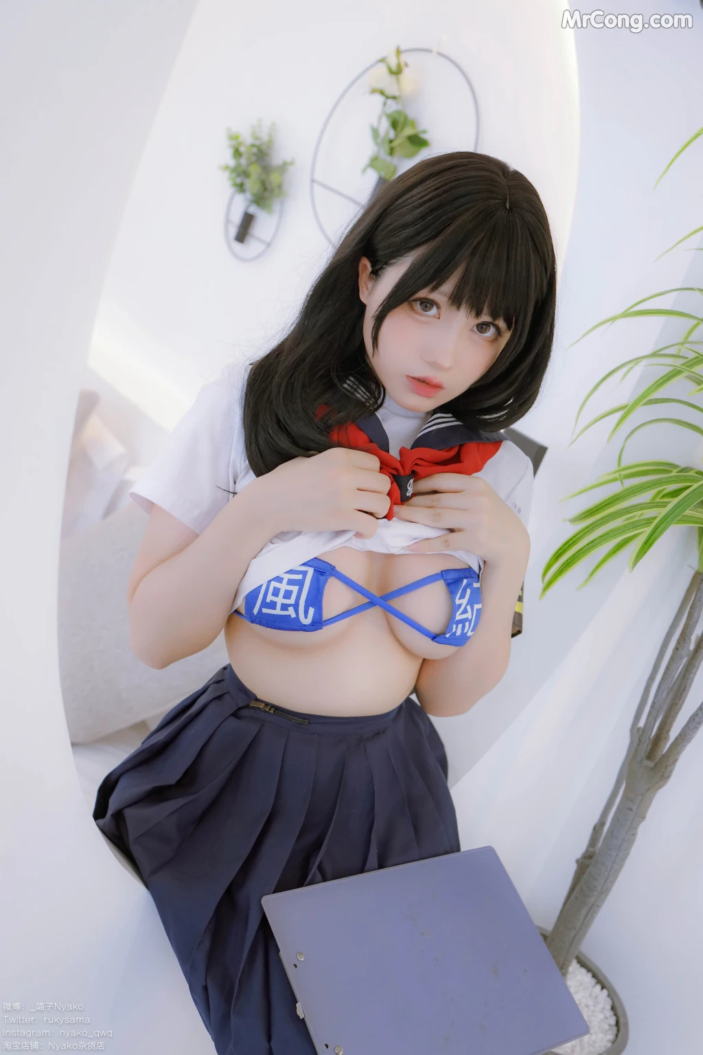 Coser@Nyako喵子: 风纪委员 (85 photos + 1 video) – Page 2