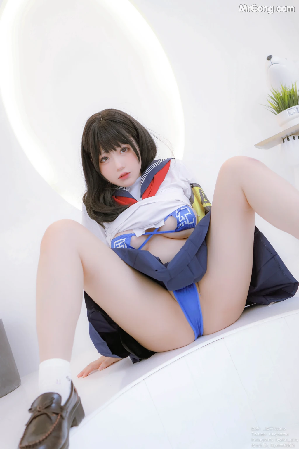 Coser@Nyako喵子: 风纪委员 (85 photos + 1 video) – Page 4