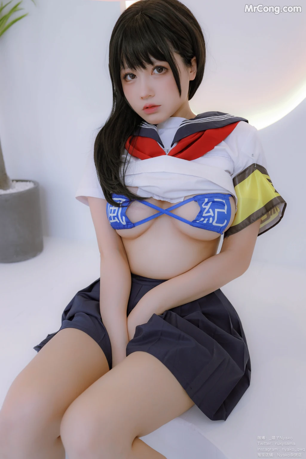 Coser@Nyako喵子: 风纪委员 (85 photos + 1 video) – Page 4
