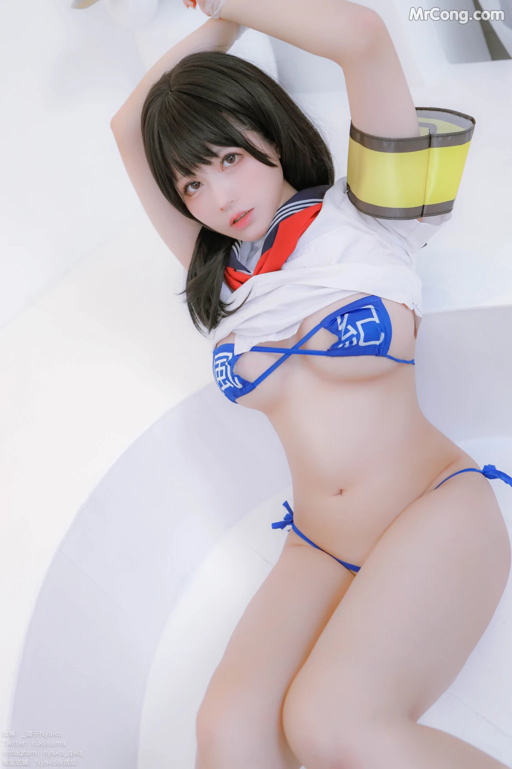 Coser@Nyako喵子: 风纪委员 (85 photos + 1 video) – Page 6