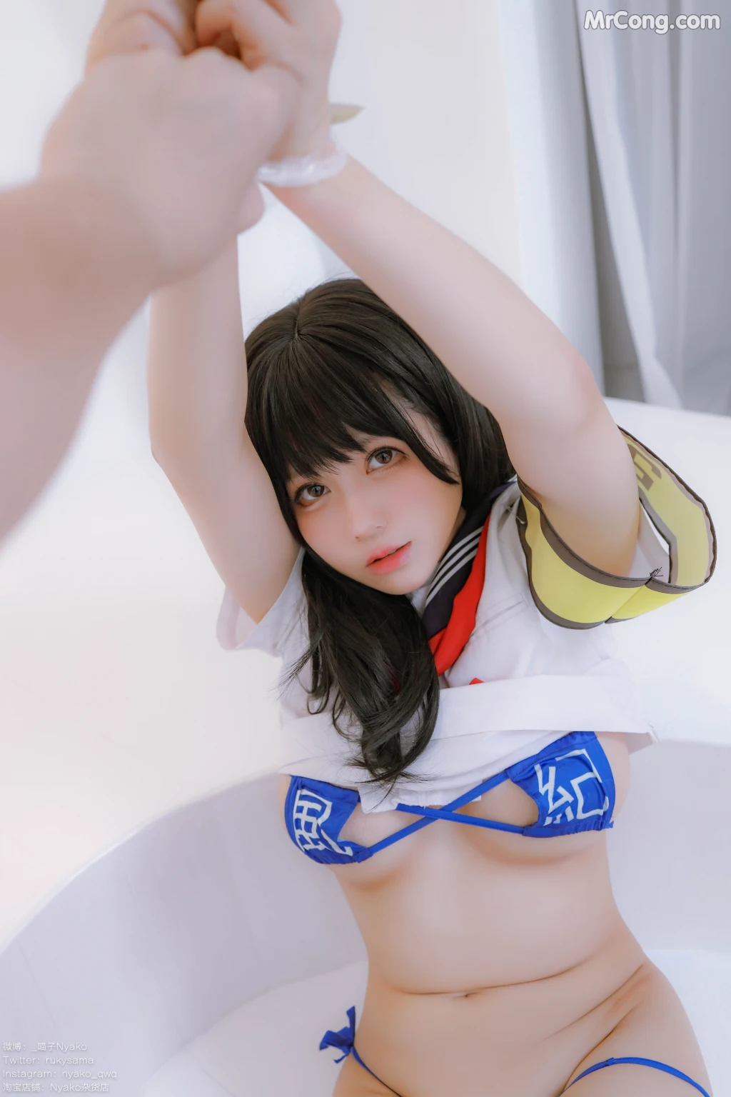 Coser@Nyako喵子: 风纪委员 (85 photos + 1 video) – Page 6