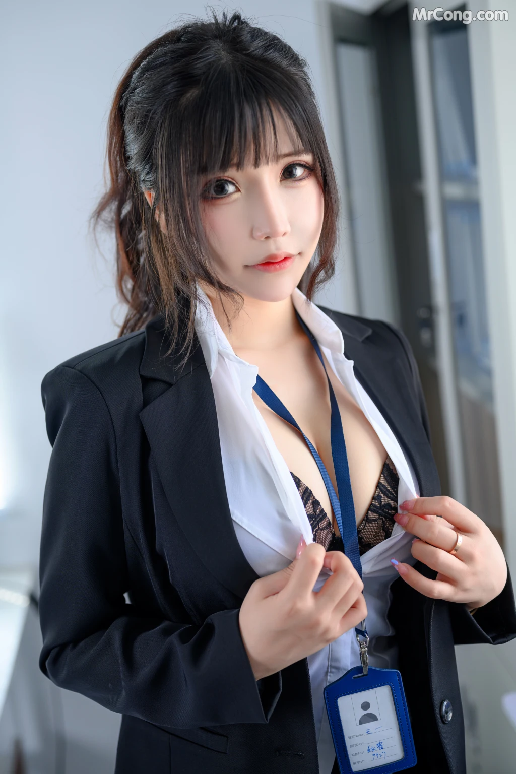 Coser@抱走莫子aa Vol.043: OL太太 (78 photos + 15 videos) – Page 7