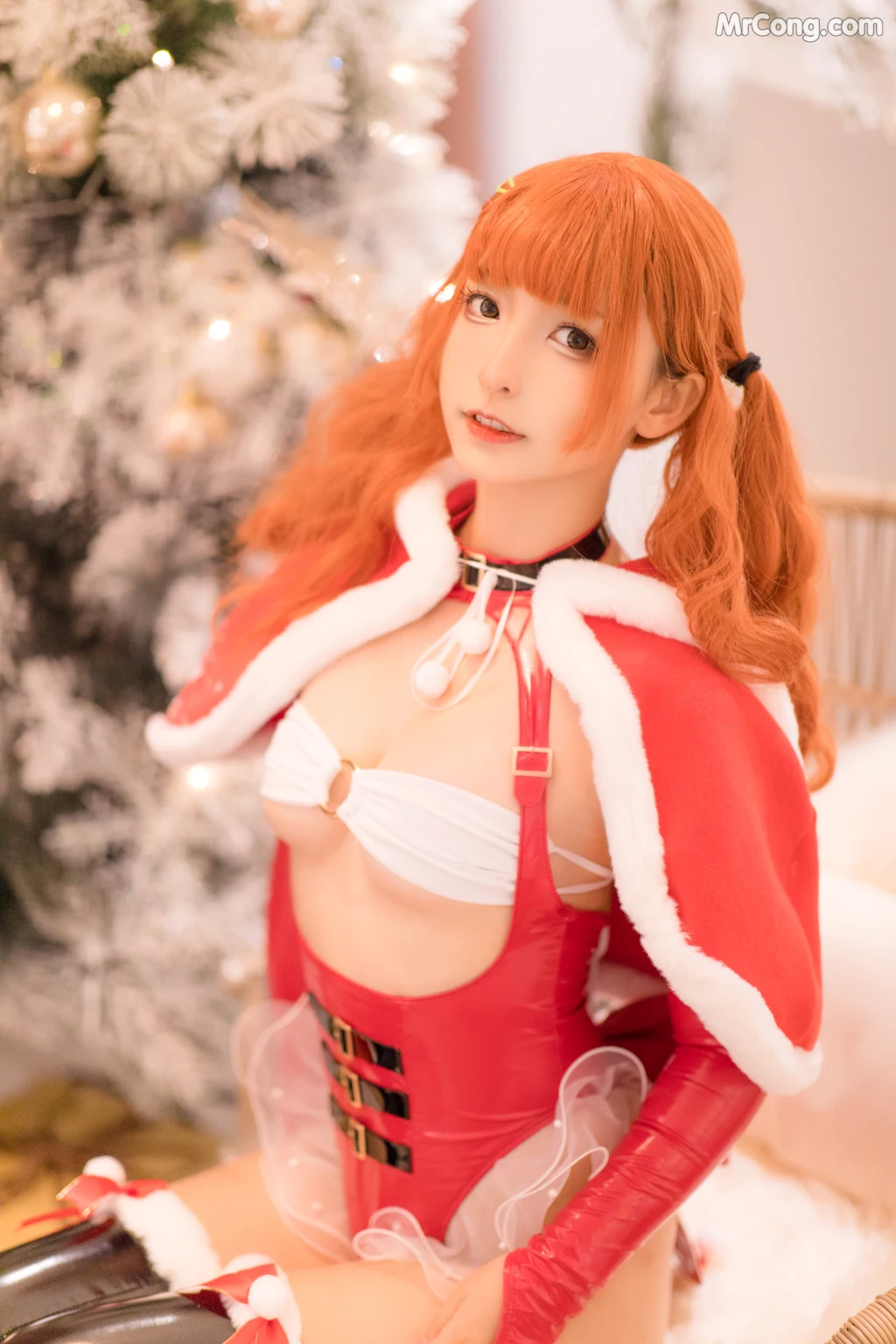 Coser@神楽坂真冬 Vol.028: クリスマス　クイーン 圣诞 (150 photos)