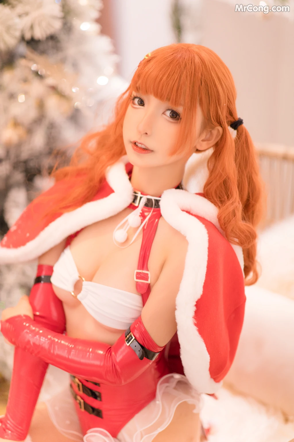 Coser@神楽坂真冬 Vol.028: クリスマス　クイーン 圣诞 (150 photos)