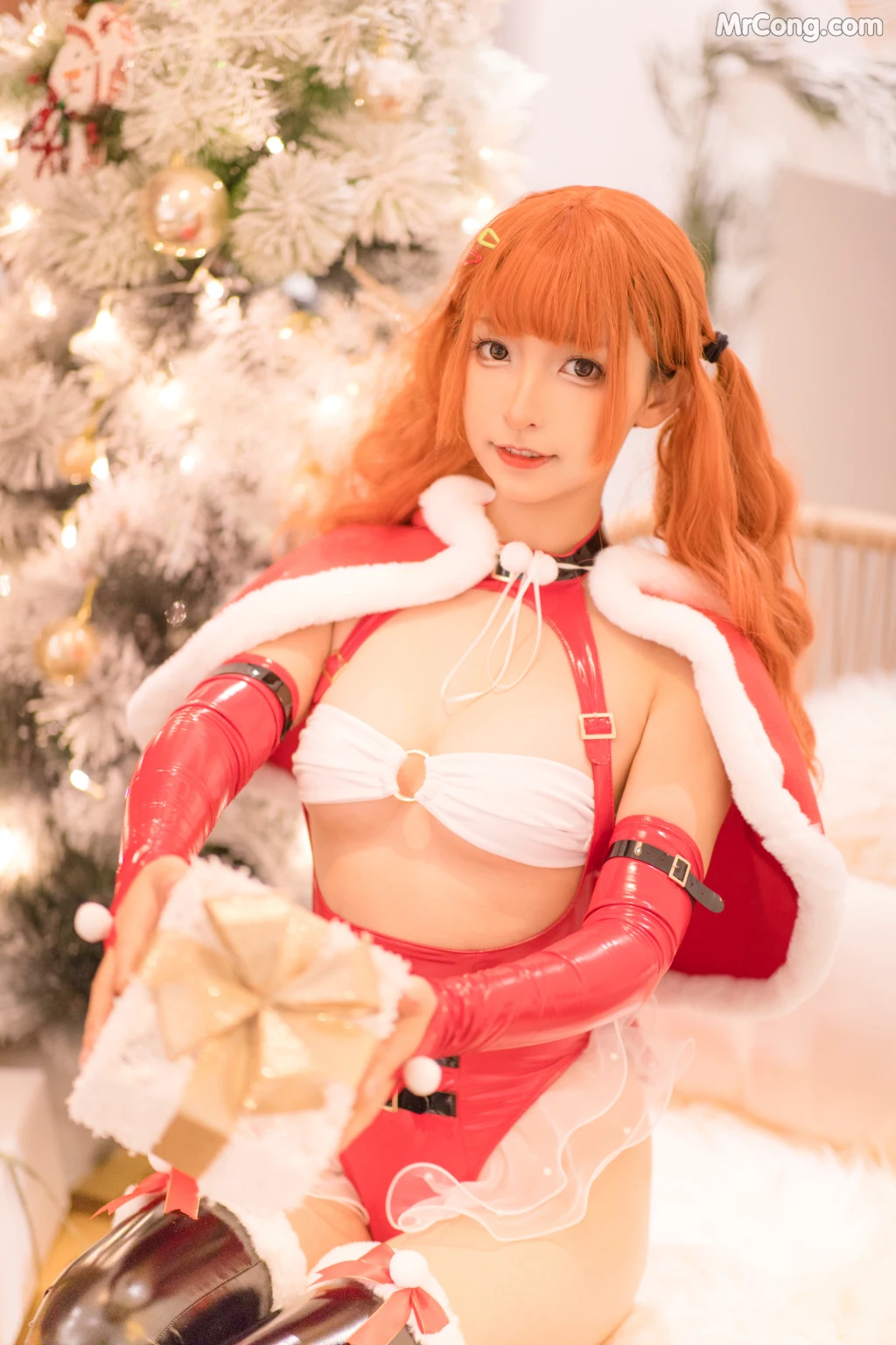 Coser@神楽坂真冬 Vol.028: クリスマス　クイーン 圣诞 (150 photos)