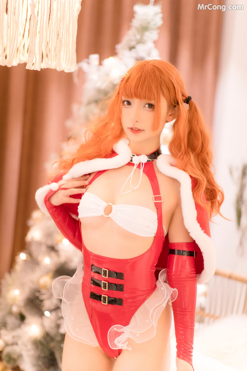 Coser@神楽坂真冬 Vol.028: クリスマス　クイーン 圣诞 (150 photos)