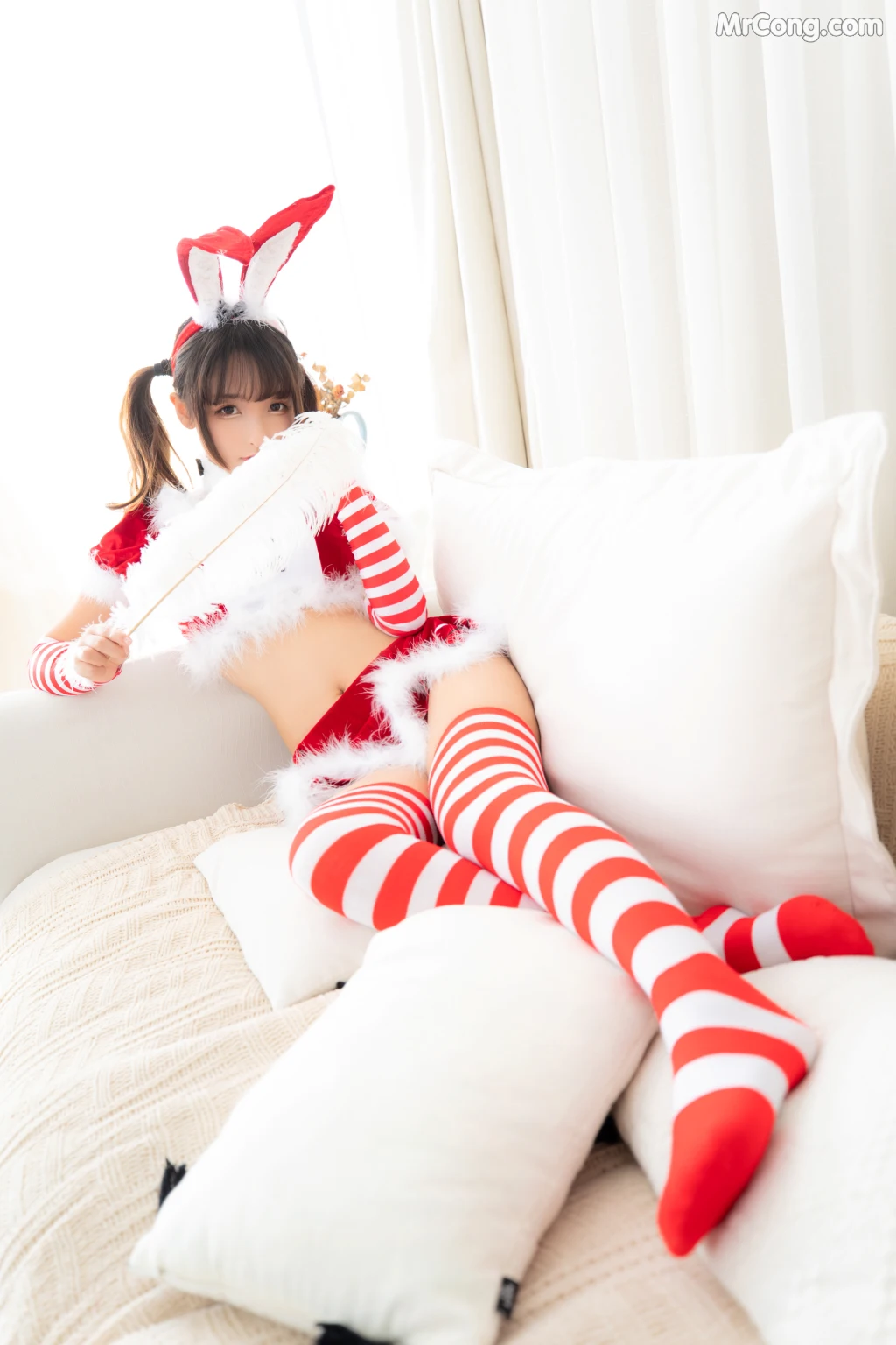 Coser@神楽坂真冬 Vol.028: クリスマス　クイーン 圣诞 (150 photos) – Page 8