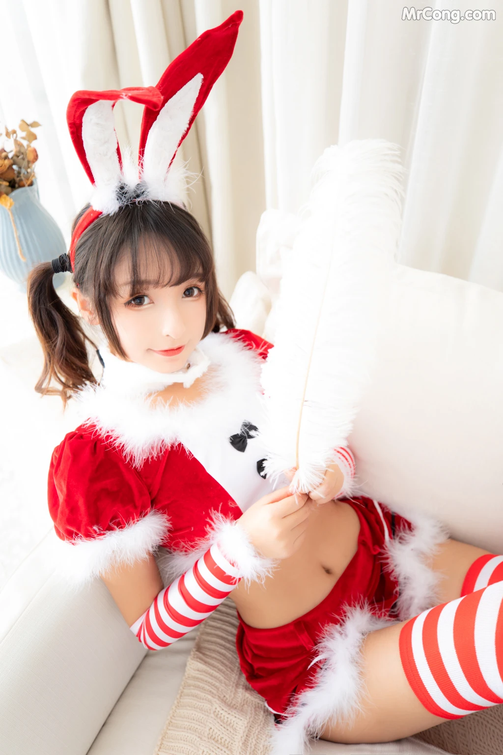 Coser@神楽坂真冬 Vol.028: クリスマス　クイーン 圣诞 (150 photos) – Page 10