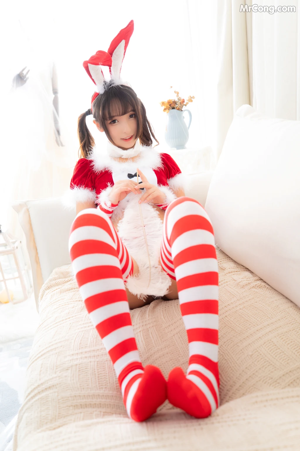 Coser@神楽坂真冬 Vol.028: クリスマス　クイーン 圣诞 (150 photos) – Page 12