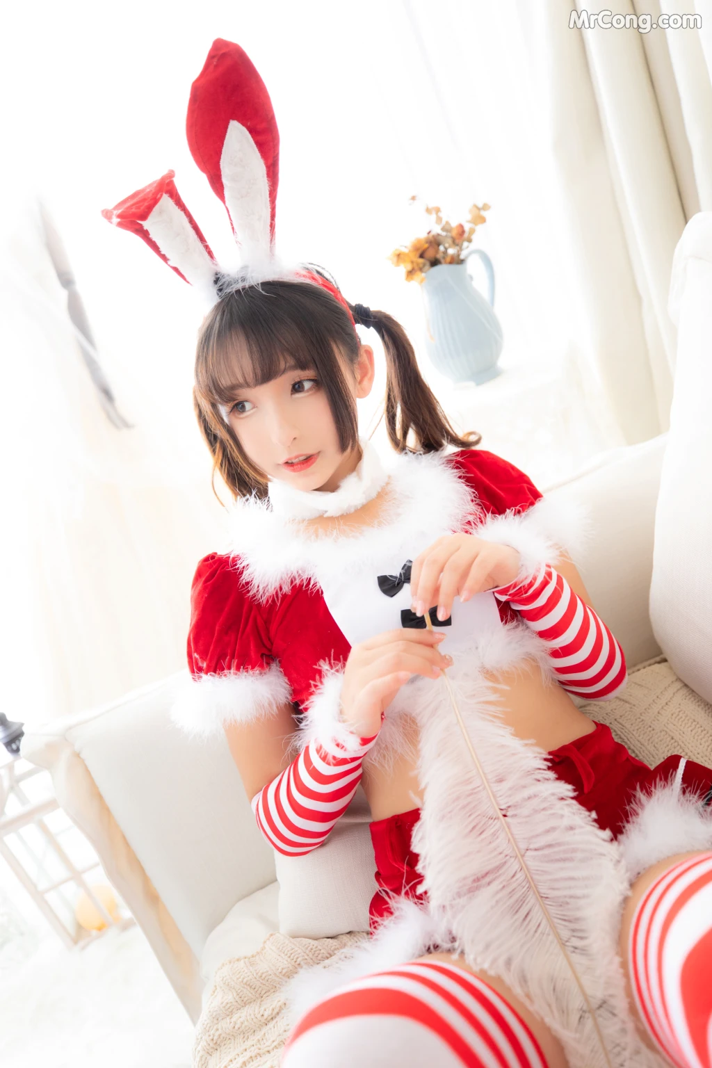Coser@神楽坂真冬 Vol.028: クリスマス　クイーン 圣诞 (150 photos) – Page 12