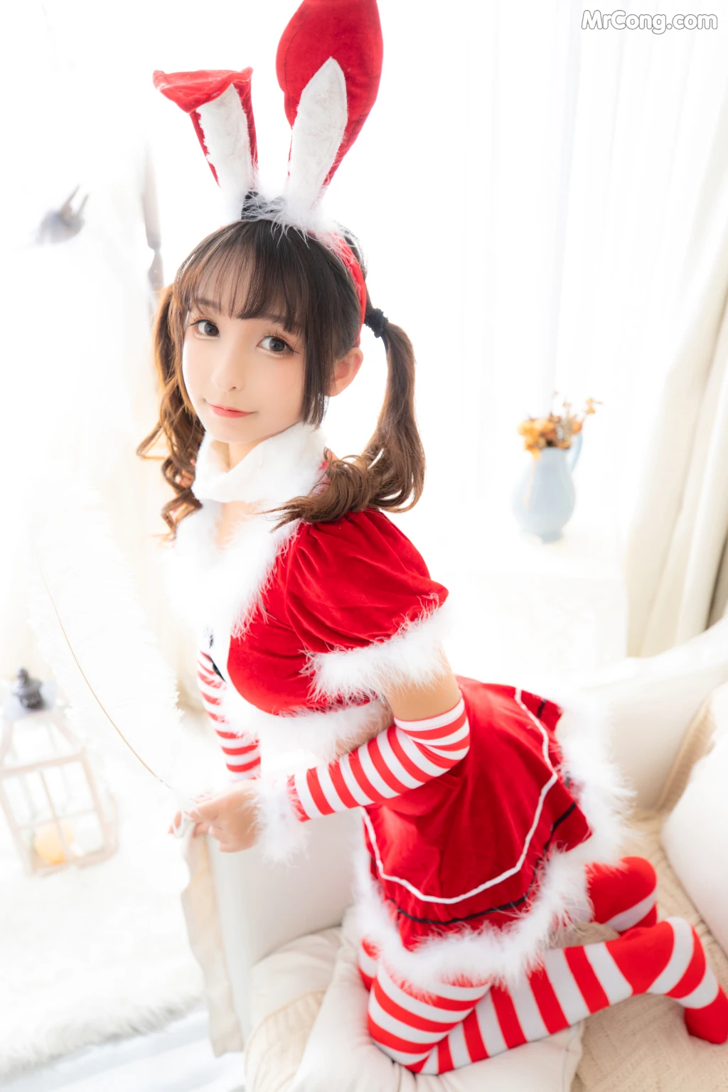Coser@神楽坂真冬 Vol.028: クリスマス　クイーン 圣诞 (150 photos) – Page 15