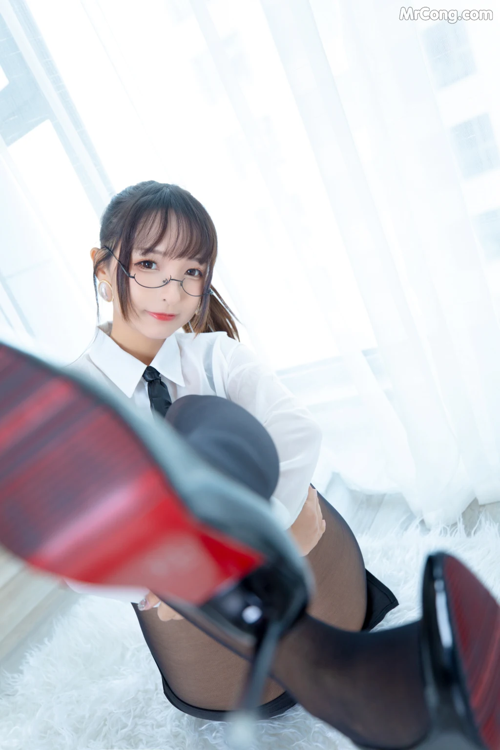 Coser@神楽坂真冬 Vol.029: 白色办公室 ホワイトオフィス (150 photos) – Page 3
