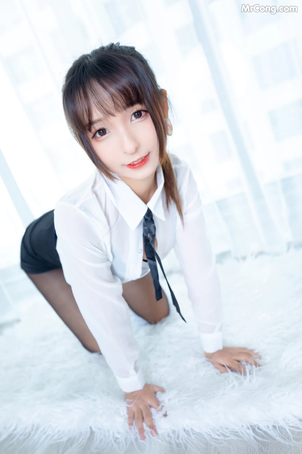 Coser@神楽坂真冬 Vol.029: 白色办公室 ホワイトオフィス (150 photos) – Page 4