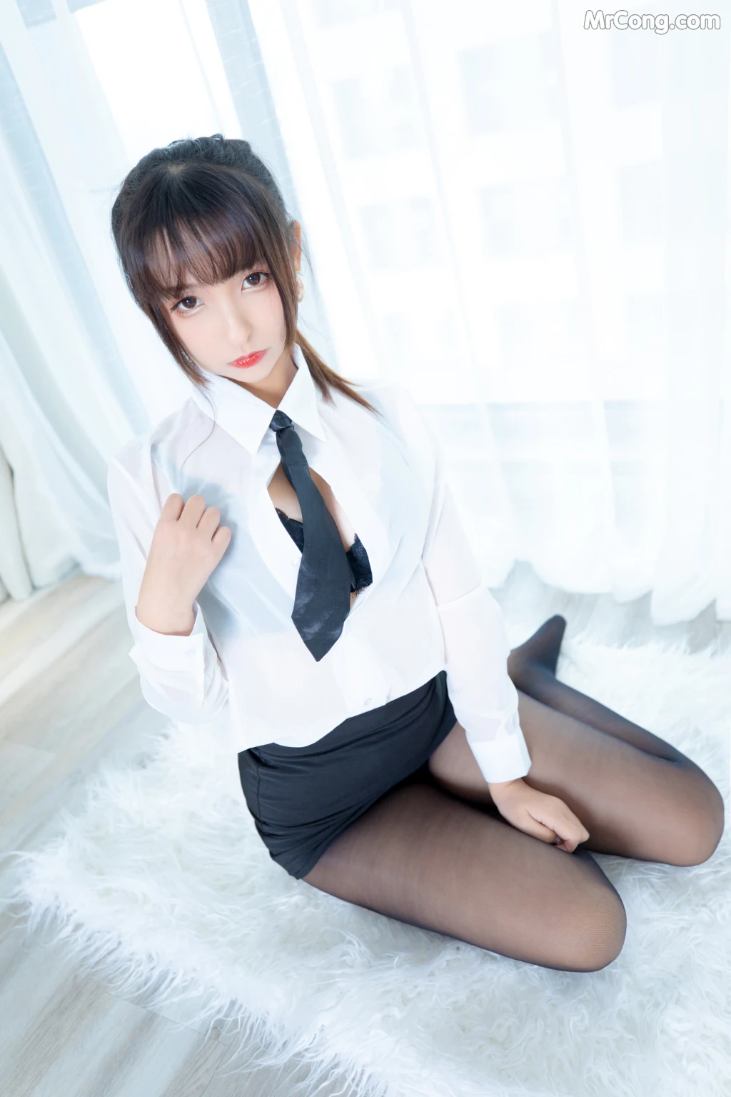 Coser@神楽坂真冬 Vol.029: 白色办公室 ホワイトオフィス (150 photos) – Page 4