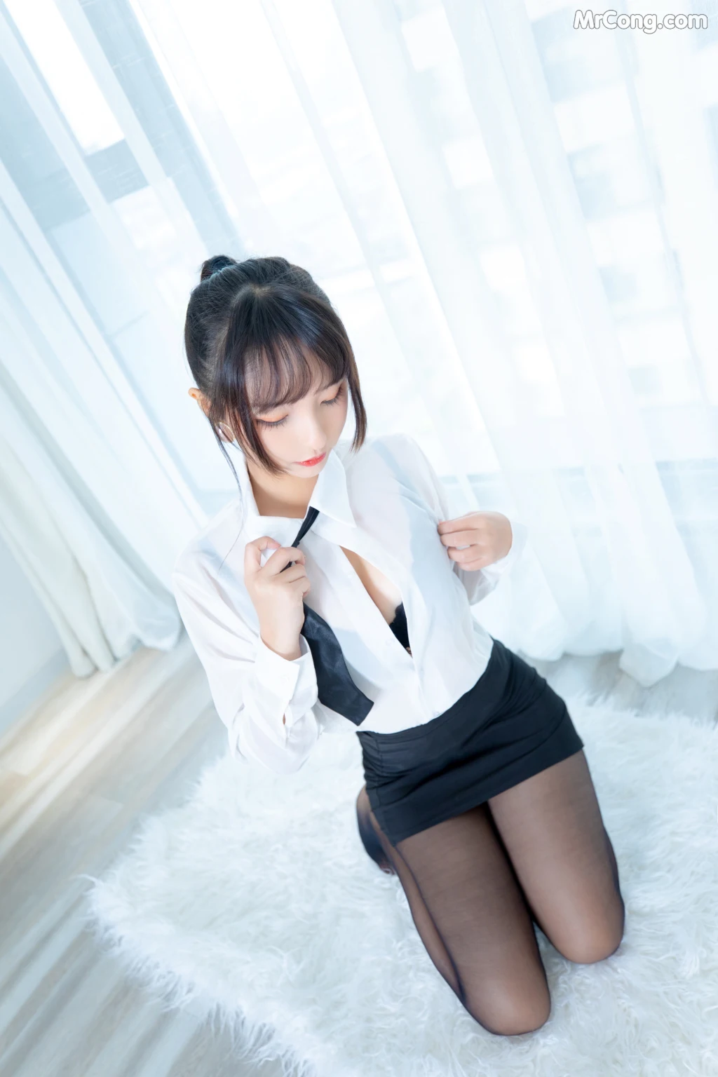Coser@神楽坂真冬 Vol.029: 白色办公室 ホワイトオフィス (150 photos) – Page 6