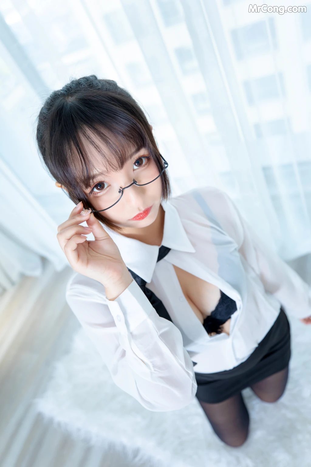 Coser@神楽坂真冬 Vol.029: 白色办公室 ホワイトオフィス (150 photos) – Page 7