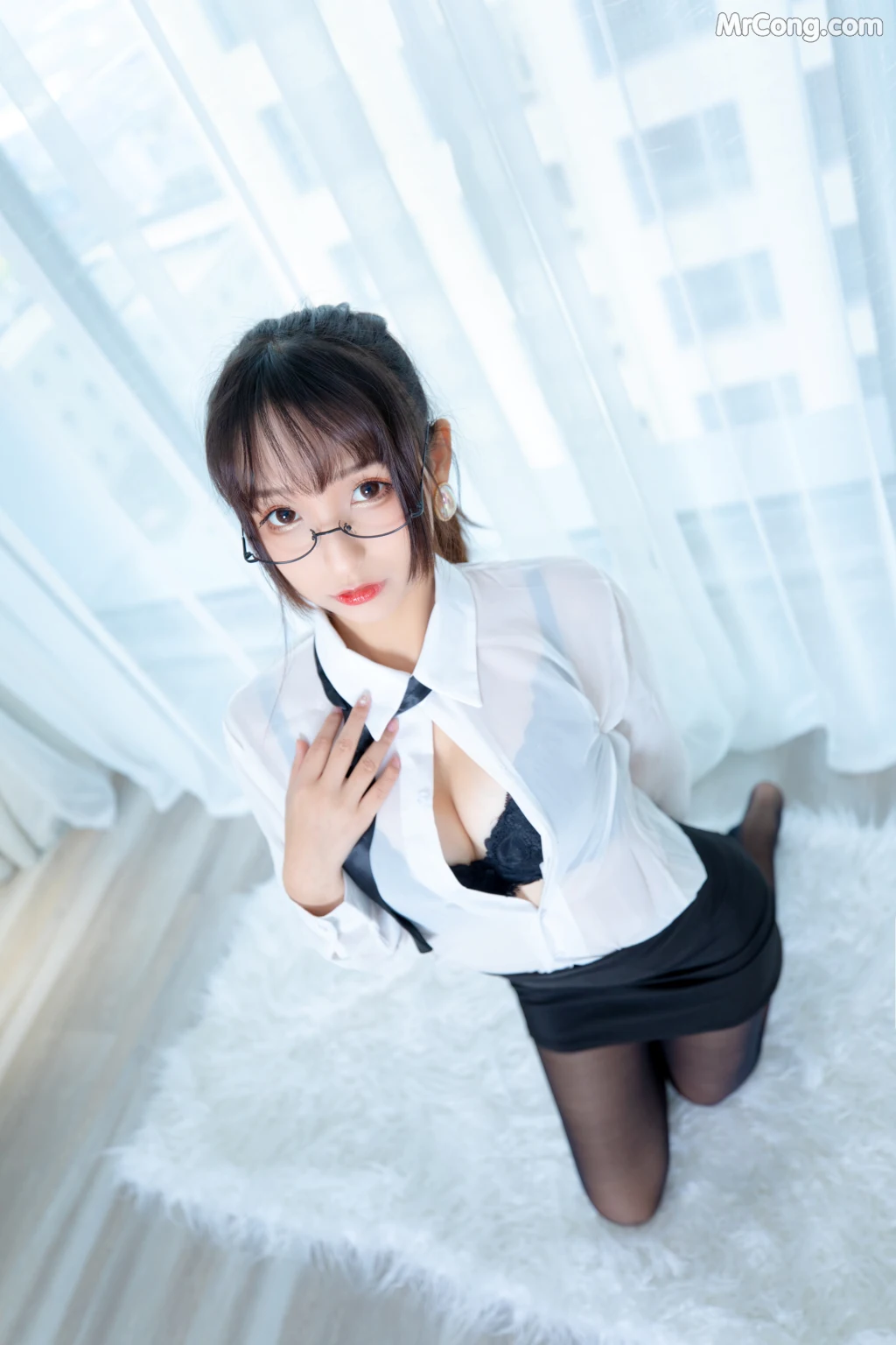 Coser@神楽坂真冬 Vol.029: 白色办公室 ホワイトオフィス (150 photos) – Page 7