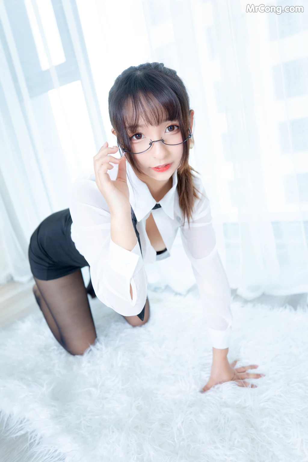 Coser@神楽坂真冬 Vol.029: 白色办公室 ホワイトオフィス (150 photos) – Page 7