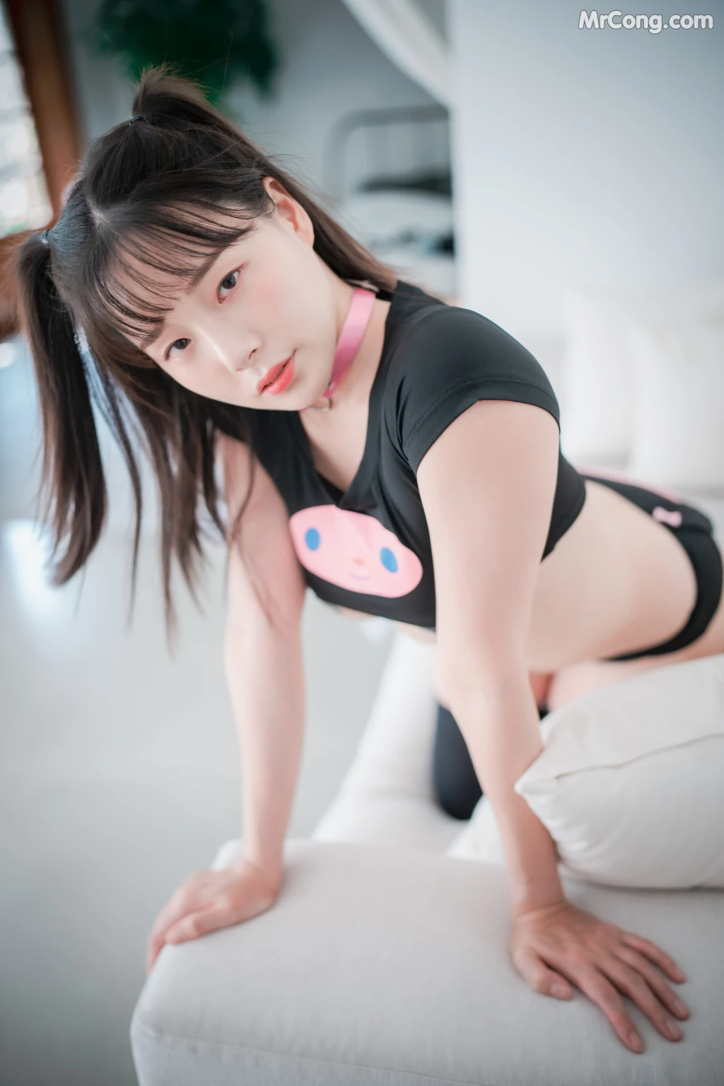 DJAWA Photo – Pia (피아): “Black Puppy Girl” (50 photos) – Page 4