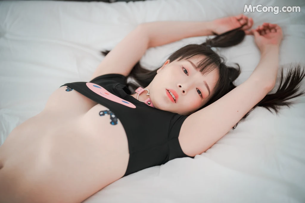 DJAWA Photo – Pia (피아): “Black Puppy Girl” (50 photos) – Page 5
