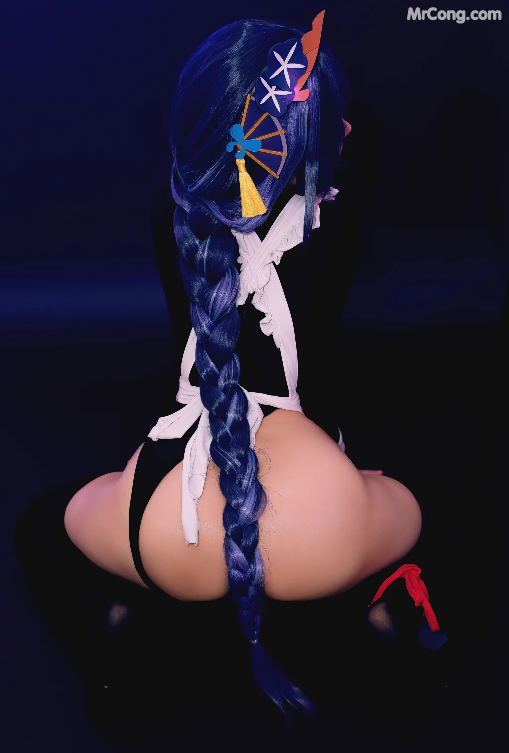 Coser@Potato Godzilla: Maid Raiden Shogun (17 photos) – Page 2